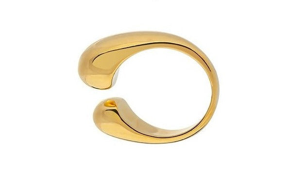 Minimalist Open Dome Ring - Silk Twigs