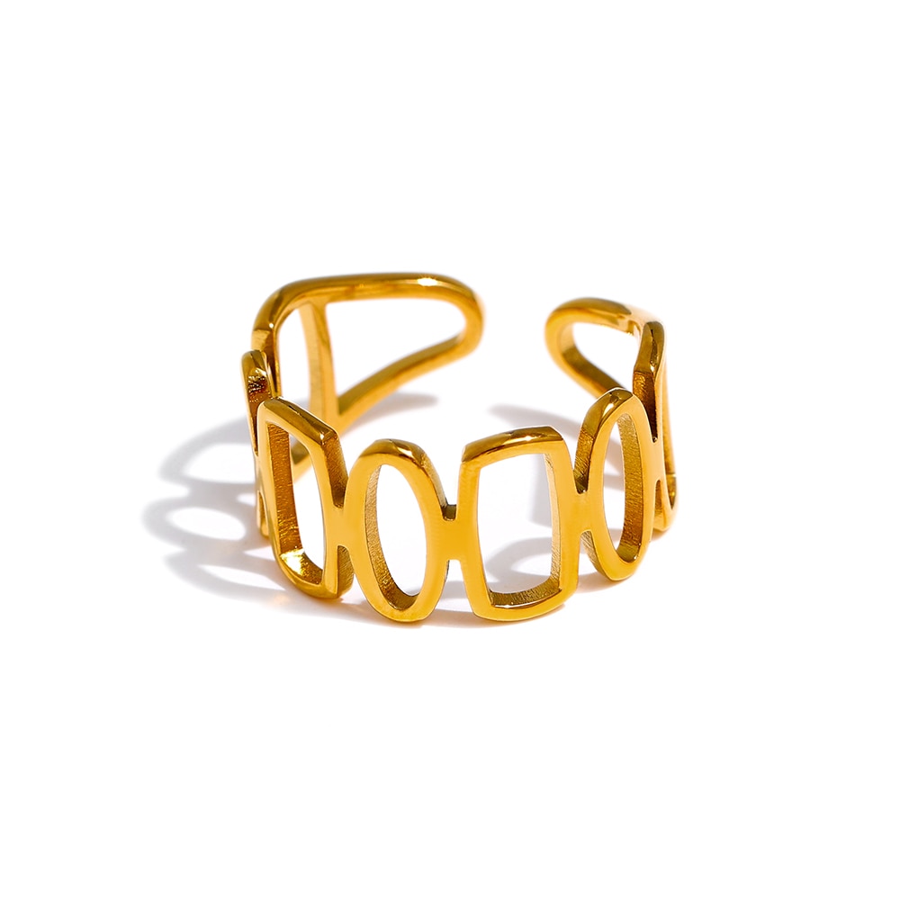 Irregular Adjustable Ring - Silk Twigs