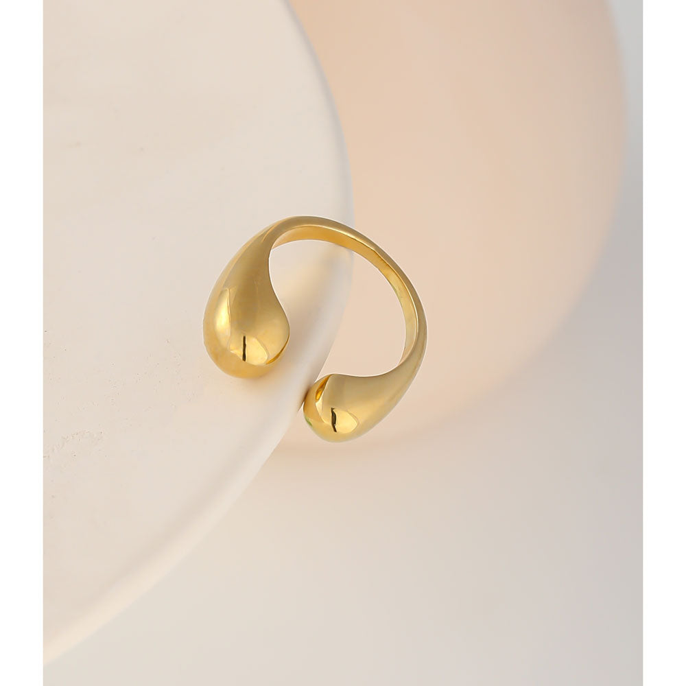 Minimalist Open Dome Ring - Silk Twigs