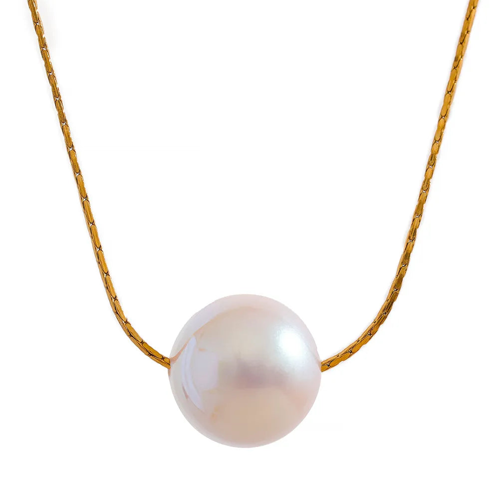 Oh Pearl! Pendant Necklace - Silk Twigs