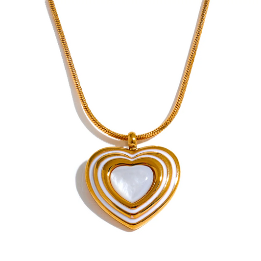 Heart to Heart Pendant Necklace - Silk Twigs