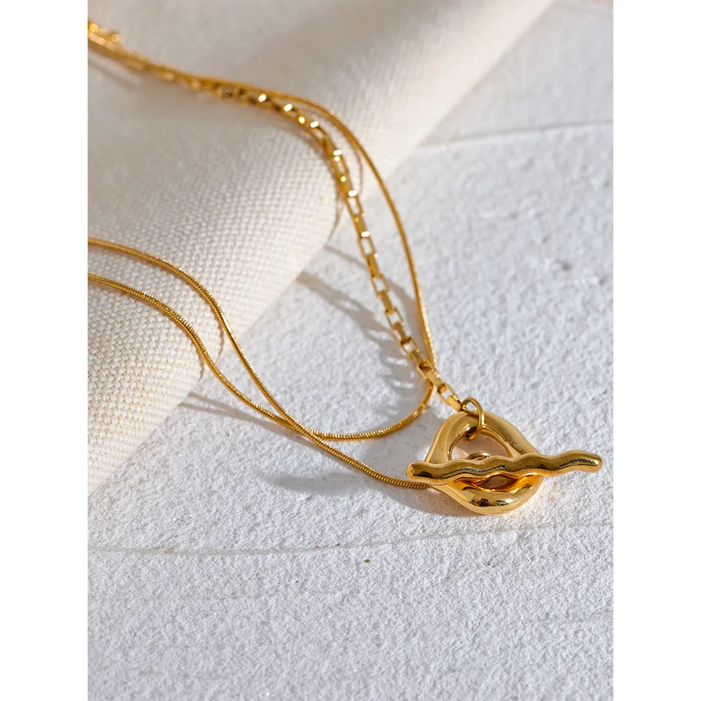 Overlay Statement Necklace - Silk Twigs